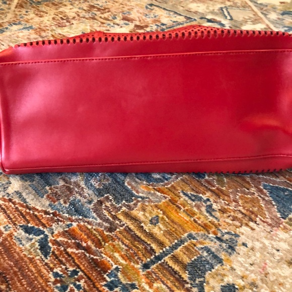 Red Genuine Leather Bag - Picture 3 of 9